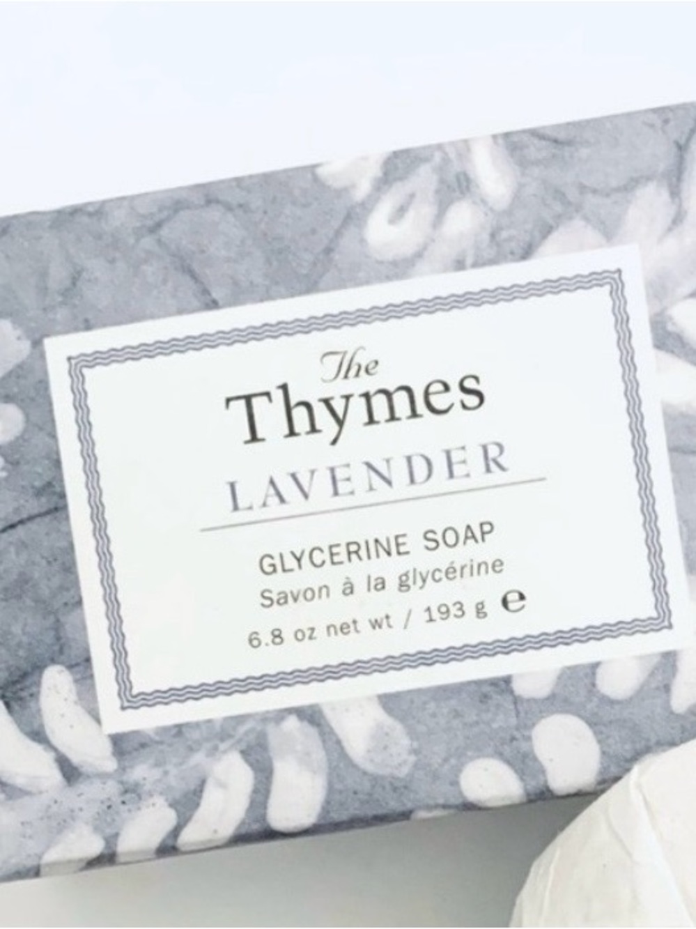 THE THYMES Lavender Soap